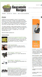 Mobile Screenshot of guacamole-recipe.net